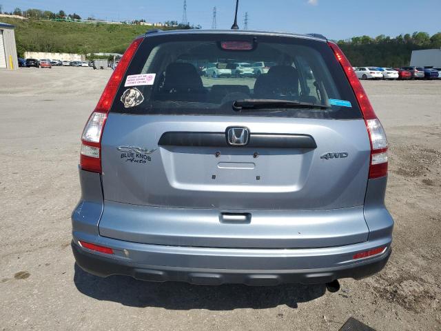 5J6RE4H32AL009095 - 2010 HONDA CR-V LX BLUE photo 6