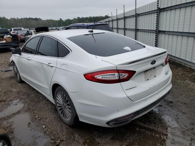 3FA6P0K90ER330879 - 2014 FORD FUSION TITANIUM WHITE photo 2