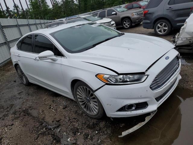 3FA6P0K90ER330879 - 2014 FORD FUSION TITANIUM WHITE photo 4