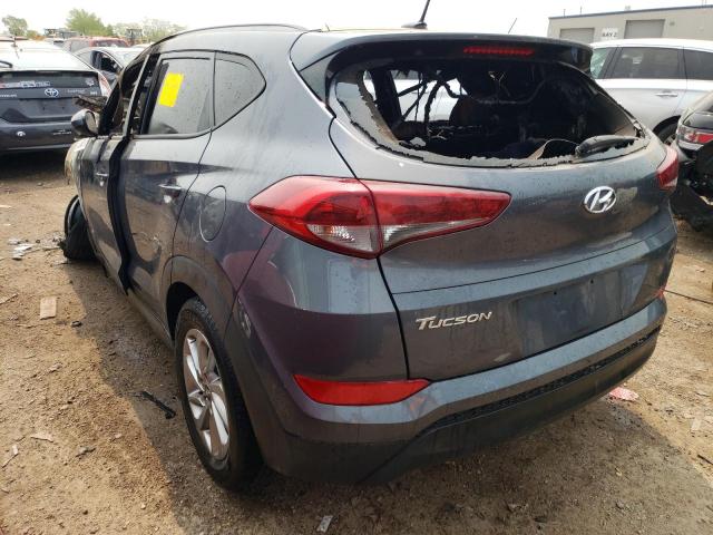 KM8J33A43GU207544 - 2016 HYUNDAI TUCSON LIMITED GRAY photo 2