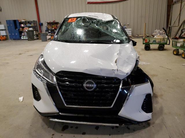 3N1CP5BV2PL573920 - 2023 NISSAN KICKS S WHITE photo 5