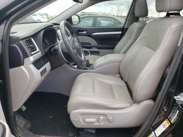 5TDJKRFH5FS171638 - 2015 TOYOTA HIGHLANDER XLE BLACK photo 7