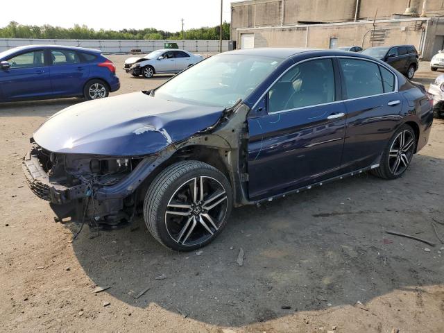 1HGCR2F13HA146561 - 2017 HONDA ACCORD SPORT SPECIAL EDITION BLUE photo 1