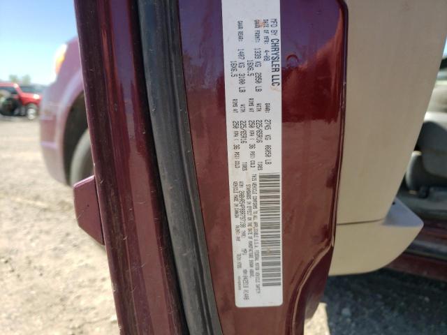 2A8HR54P88R797198 - 2008 CHRYSLER TOWN & COU TOURING 栗色 照片 13