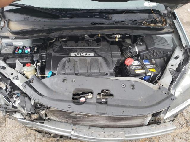 5FNRL38729B055324 - 2009 HONDA ODYSSEY EXL BLUE photo 11