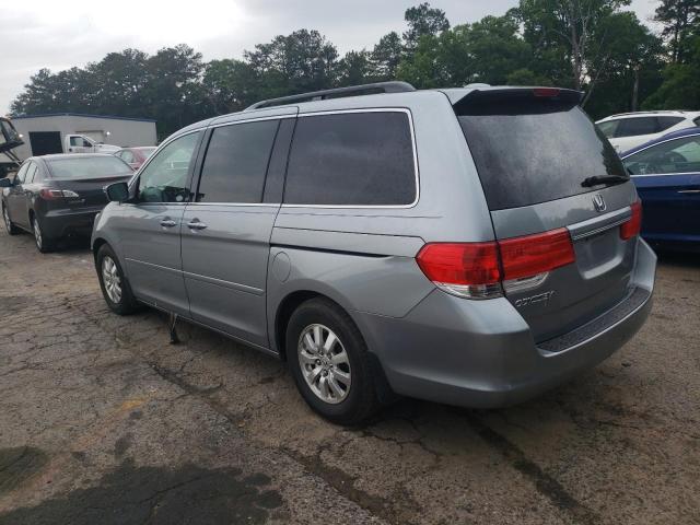 5FNRL38729B055324 - 2009 HONDA ODYSSEY EXL BLUE photo 2