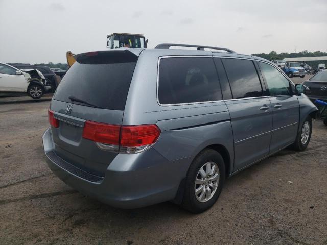 5FNRL38729B055324 - 2009 HONDA ODYSSEY EXL BLUE photo 3