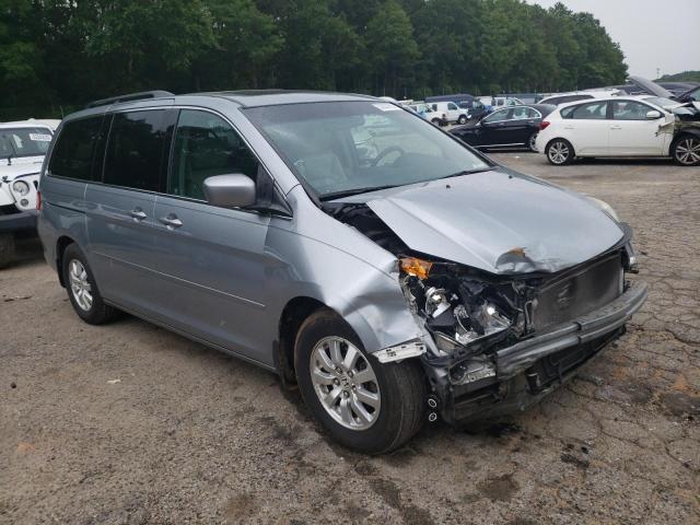 5FNRL38729B055324 - 2009 HONDA ODYSSEY EXL BLUE photo 4