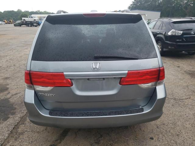5FNRL38729B055324 - 2009 HONDA ODYSSEY EXL BLUE photo 6