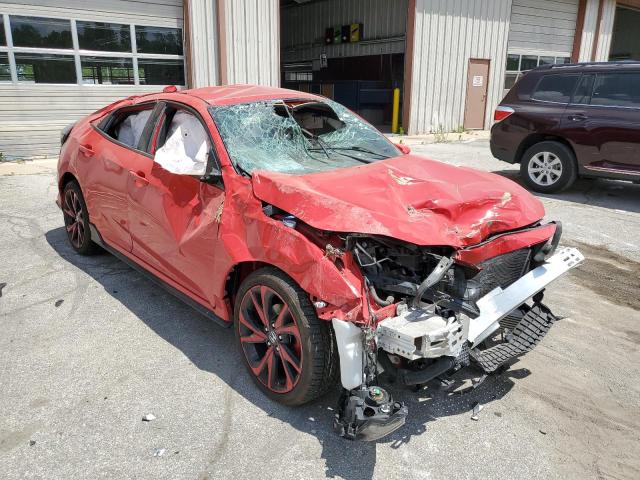 SHHFK7G4XKU208377 - 2019 HONDA CIVIC SPORT 红色 照片 4