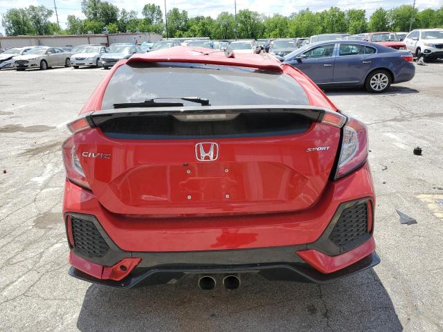 SHHFK7G4XKU208377 - 2019 HONDA CIVIC SPORT 红色 照片 6