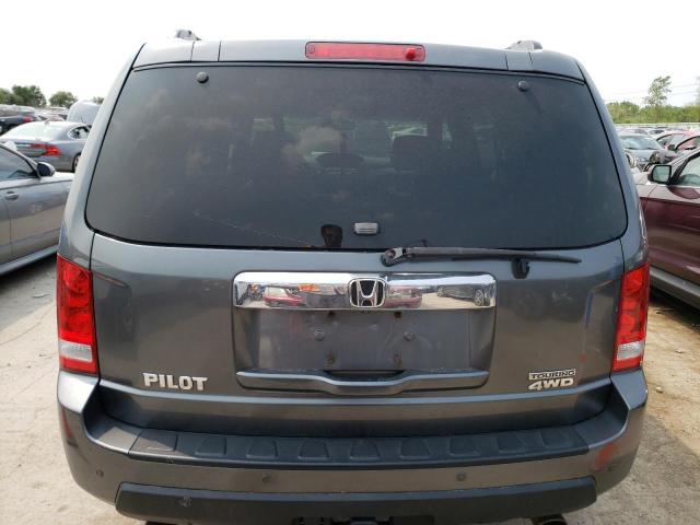 5FNYF4H9XBB095490 - 2011 HONDA PILOT TOURING GRAY photo 6