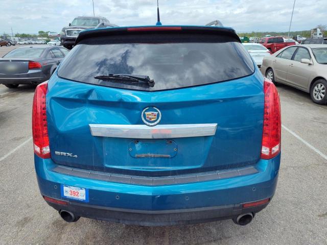 3GYFNDEYXAS541370 - 2010 CADILLAC SRX LUXURY COLLECTION BLUE photo 6