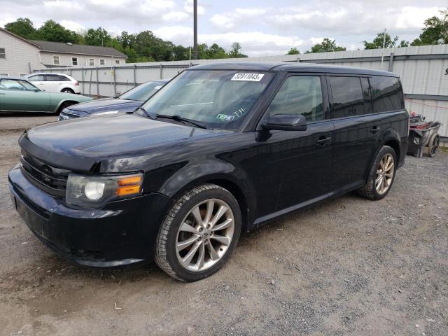 2FMHK6DT1BBD15004 - 2011 FORD FLEX LIMITED BLACK photo 1