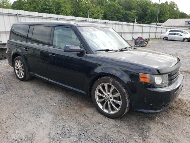 2FMHK6DT1BBD15004 - 2011 FORD FLEX LIMITED BLACK photo 4