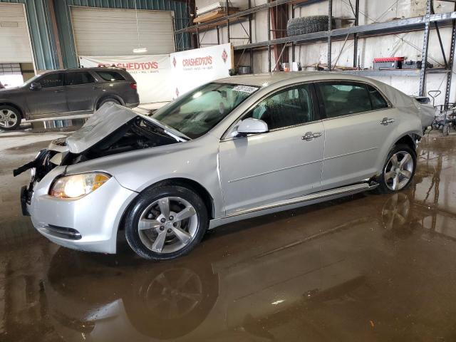 1G1ZC5EU1CF380595 - 2012 CHEVROLET MALIBU 1LT SILVER photo 1