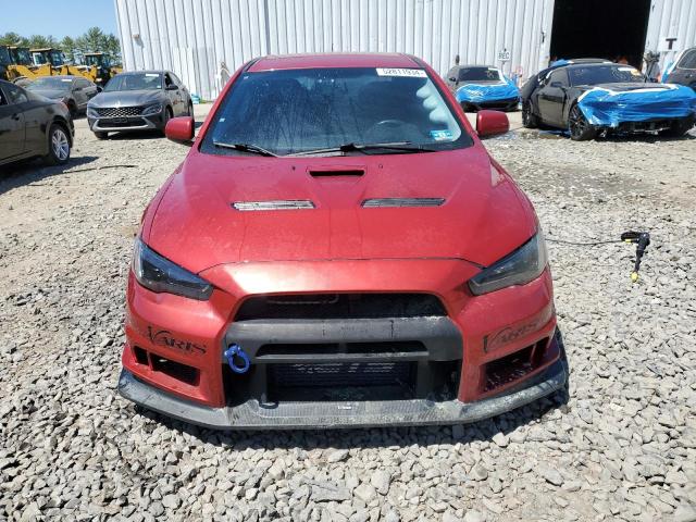 JA32W8FV5EU005718 - 2014 MITSUBISHI LANCER EVOLUTION GSR RED photo 5