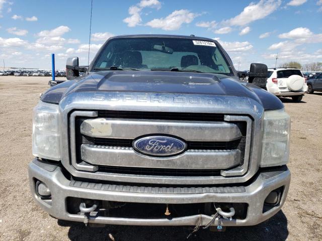 1FT7X2BT8FEB52438 - 2015 FORD F250 SUPER DUTY GRAY photo 5