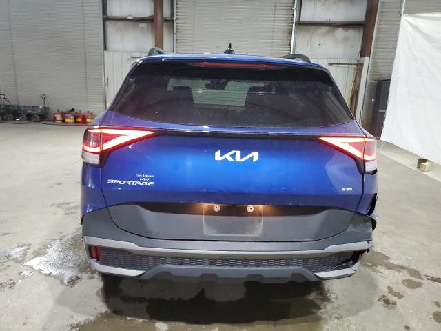 5XYK7CAF7PG014135 - 2023 KIA SPORTAGE X-PRO BLUE photo 6