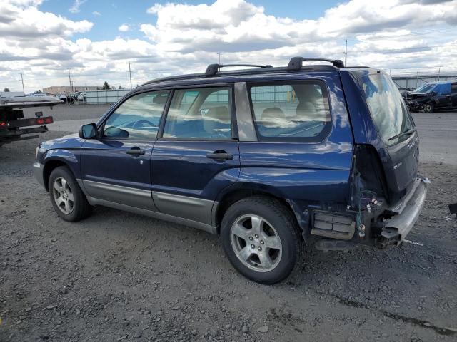 JF1SG67605H743581 - 2005 SUBARU FORESTER 2.5XS LL BEAN BLUE photo 2