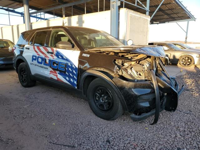 1FM5K8AW5LGB84991 - 2020 FORD EXPLORER POLICE INTERCEPTOR TWO TONE photo 4