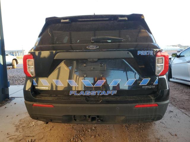 1FM5K8AW5LGB84991 - 2020 FORD EXPLORER POLICE INTERCEPTOR TWO TONE photo 6