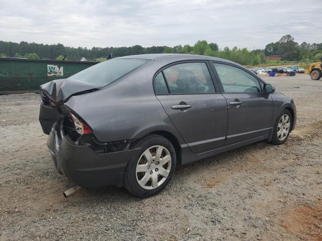 2HGFA1F51AH323150 - 2010 HONDA CIVIC LX GRAY photo 3