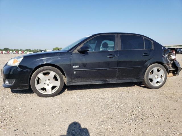 1G1ZW53176F220323 - 2006 CHEVROLET MALIBU SS BLACK photo 1