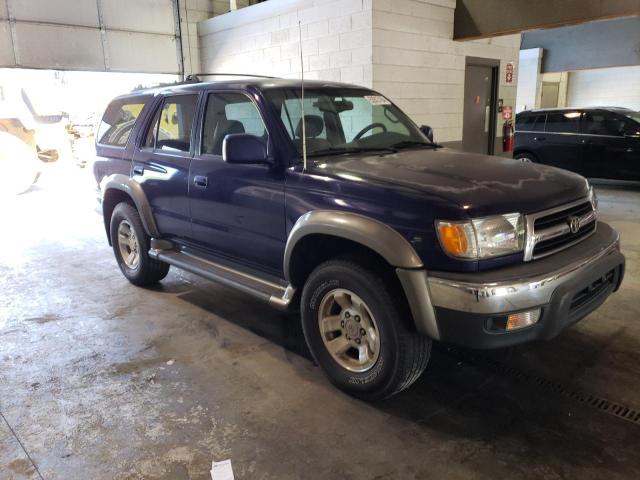 JT3GN86R4Y0173461 - 2000 TOYOTA 4RUNNER SR5 BLUE photo 4