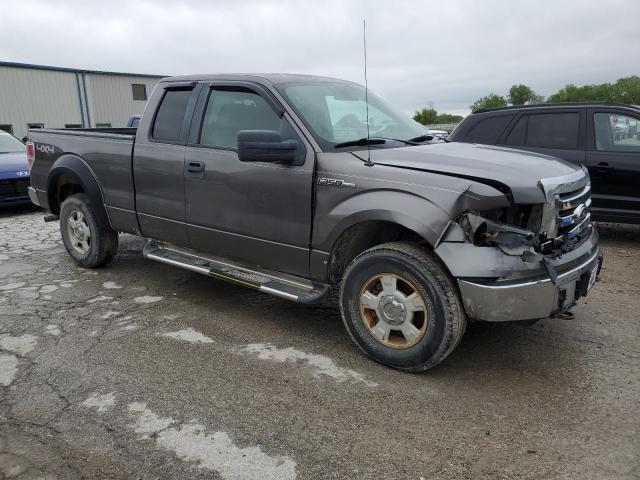 1FTEX1E80AFA83109 - 2010 FORD F150 SUPER CAB GRAY photo 4