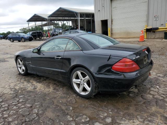 WDBSK75F84F078441 - 2004 MERCEDES-BENZ SL 500 BLACK photo 2