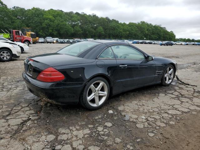 WDBSK75F84F078441 - 2004 MERCEDES-BENZ SL 500 BLACK photo 3