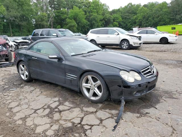 WDBSK75F84F078441 - 2004 MERCEDES-BENZ SL 500 BLACK photo 4