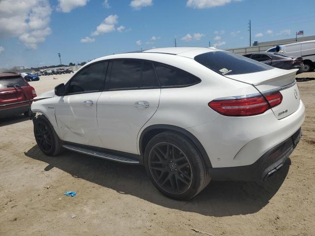 4JGED7FB7GA027644 - 2016 MERCEDES-BENZ GLE COUPE 63 AMG-S WHITE photo 2