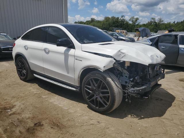 4JGED7FB7GA027644 - 2016 MERCEDES-BENZ GLE COUPE 63 AMG-S WHITE photo 4