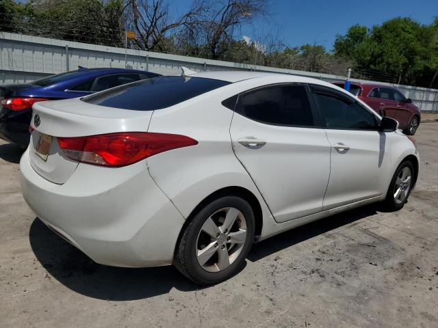 5NPDH4AE5DH405307 - 2013 HYUNDAI ELANTRA GLS WHITE photo 3