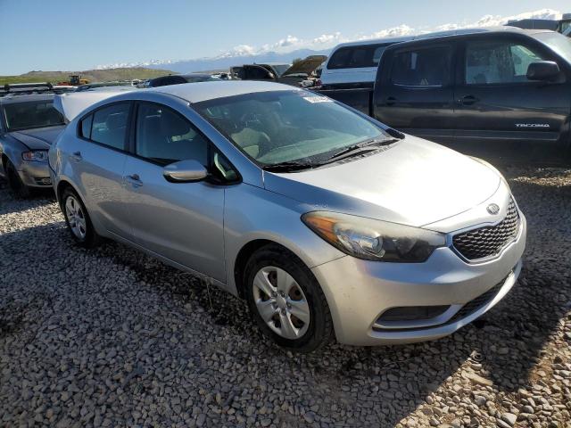 KNAFK4A63F5264448 - 2015 KIA FORTE LX SILVER photo 4