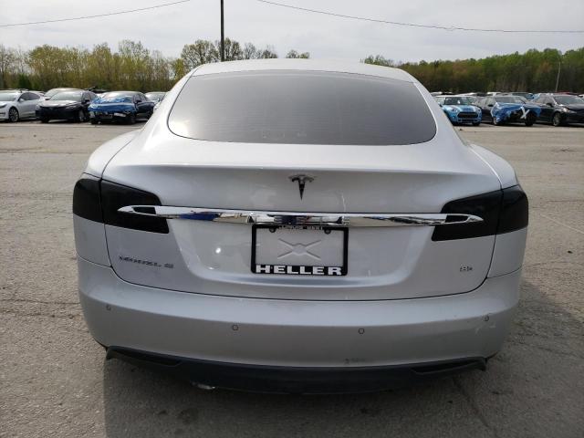 5YJSA1H10EFP42951 - 2014 TESLA MODEL S Күміс фото 6
