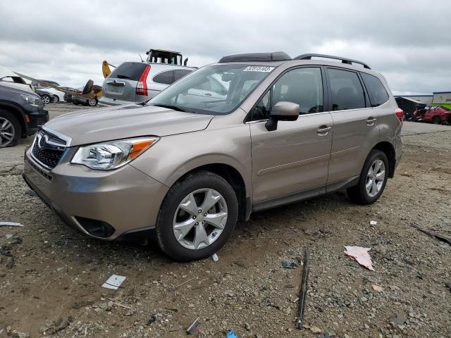 JF2SJARC5GH512942 - 2016 SUBARU FORESTER 2.5I LIMITED TAN photo 1