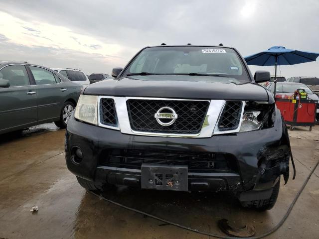 5N1AR1NN8AC606629 - 2010 NISSAN PATHFINDER S BLACK photo 5