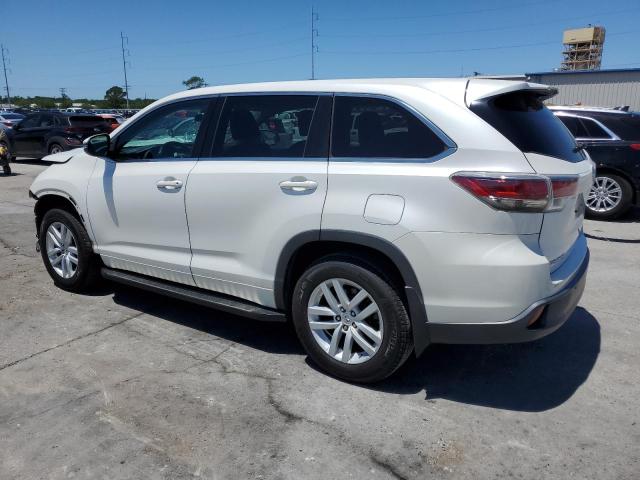 5TDZKRFH5FS099701 - 2015 TOYOTA HIGHLANDER LE WHITE photo 2