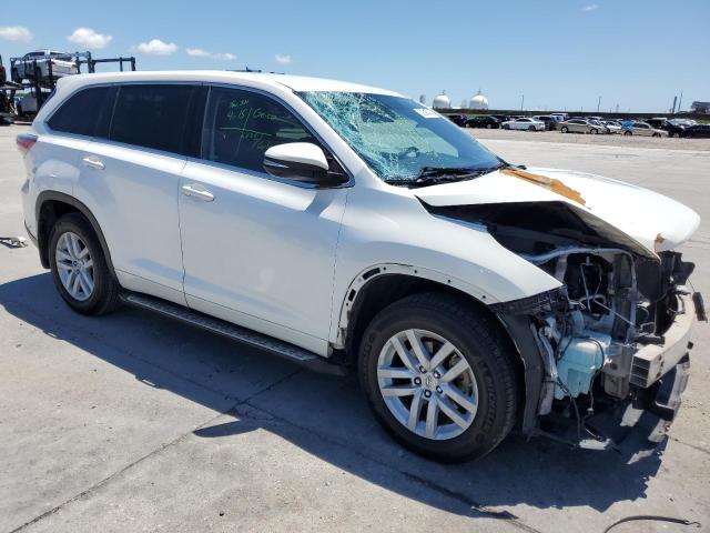 5TDZKRFH5FS099701 - 2015 TOYOTA HIGHLANDER LE WHITE photo 4