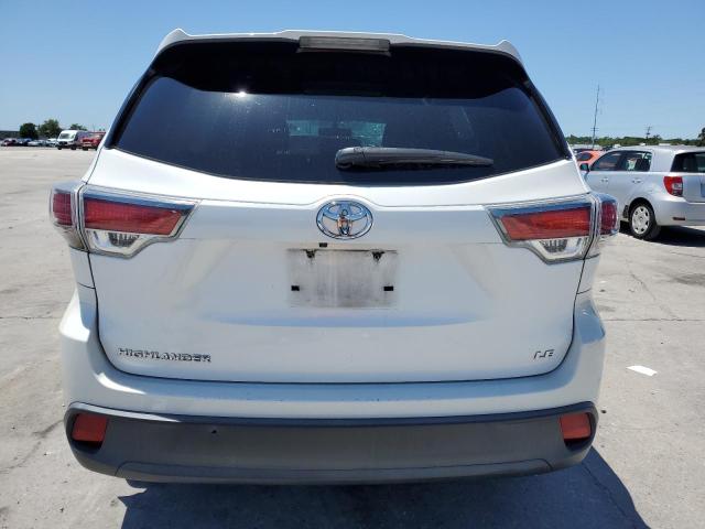 5TDZKRFH5FS099701 - 2015 TOYOTA HIGHLANDER LE WHITE photo 6