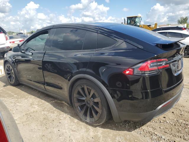 7SAXCBE60NF333406 - 2022 TESLA MODEL X BLACK photo 2