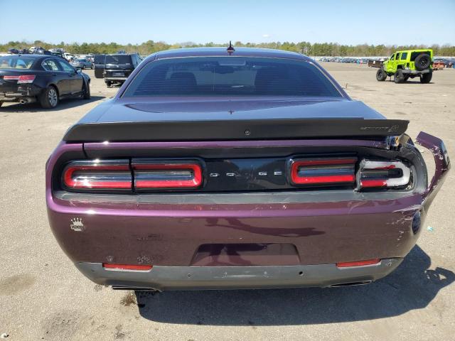 2C3CDZFJ6MH503222 - 2021 DODGE CHALLENGER R/T SCAT PACK PURPLE photo 6