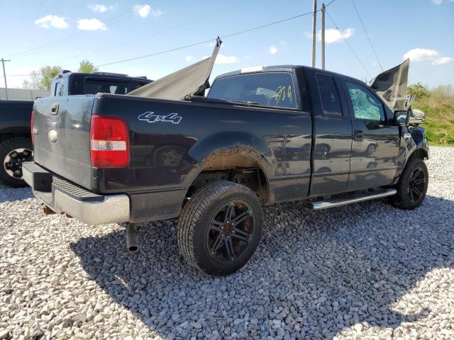 1FTPX14556FB34479 - 2006 FORD F150 BLACK photo 3