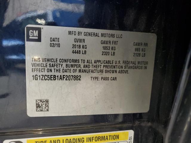 1G1ZC5EB1AF207882 - 2010 CHEVROLET MALIBU 1LT BLUE photo 13