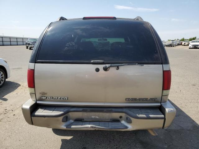 1GNDT13WX1K257386 - 2001 CHEVROLET BLAZER TAN photo 6