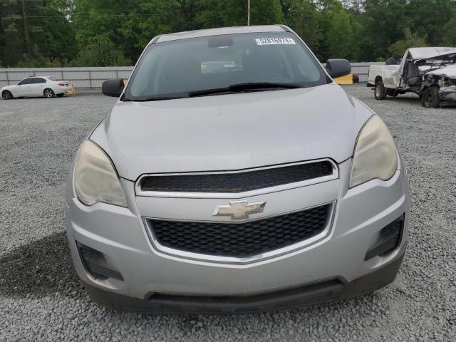 2GNALBEKXD6147982 - 2013 CHEVROLET EQUINOX LS SILVER photo 5