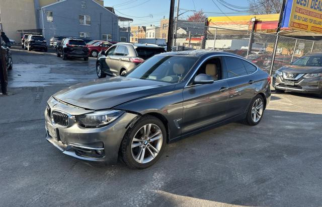 WBA8Z9C31HG453434 - 2017 BMW 330 XIGT GRAY photo 2